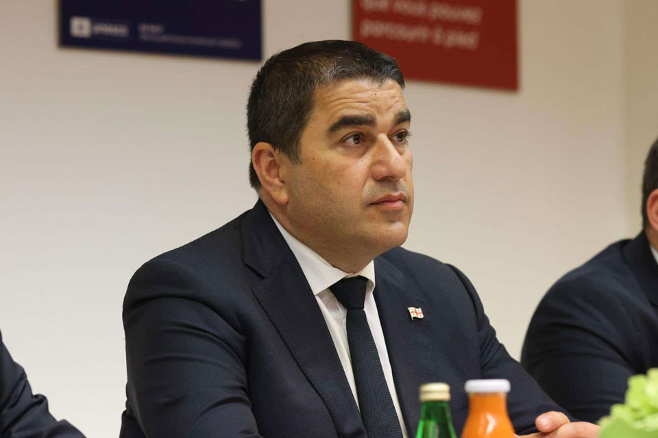 შალვა პაპუაშვილი იორდანიის სენატის პრეზიდენტს შეხვდა