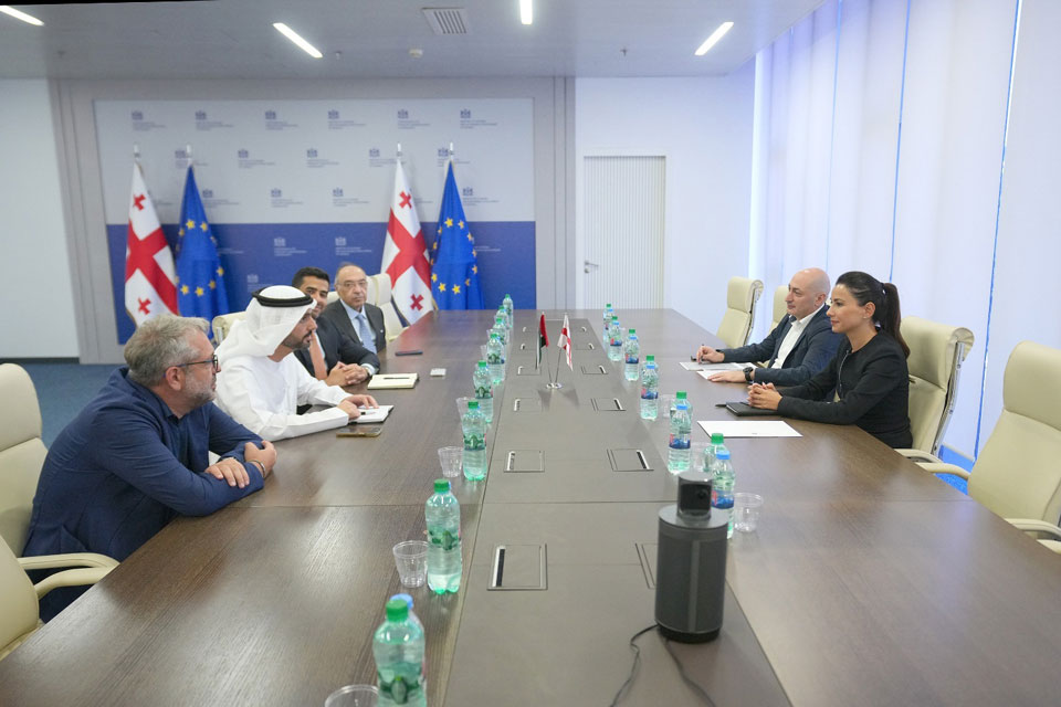 მარიამ ქვრივიშვილი არაბთა გაერთიანებული საამიროების ელჩსა და „აბუ დაბი პორტს გრუფის“ რეგიონულ აღმასრულებელ დირექტორს შეხვდა