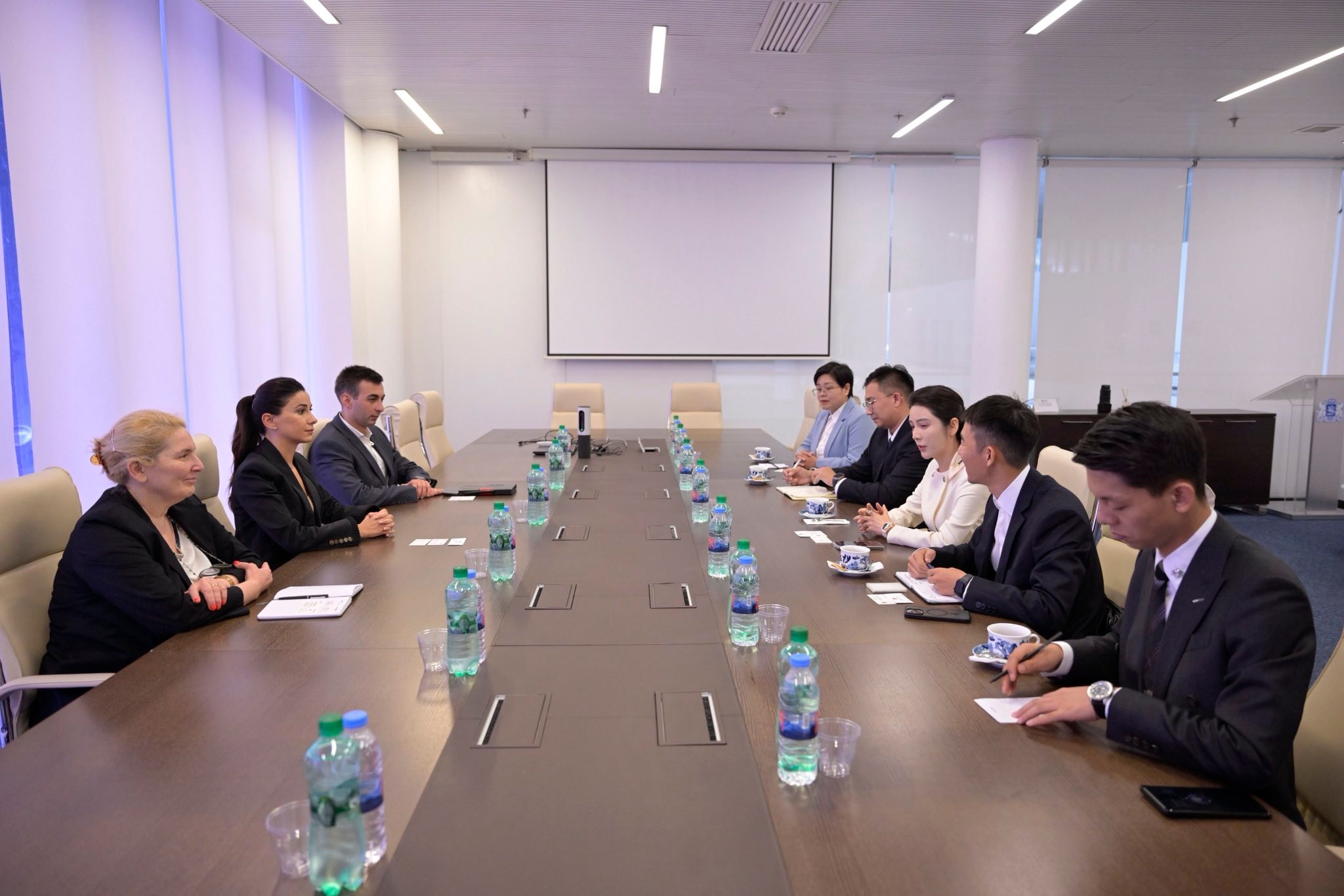 მარიამ ქვრივიშვილმა ჩინურ კომპანია Zhongbo Group-თან შეხვედრაზე საქართველოს ენერგეტიკის სექტორში არსებული საინვესტიციო გარემო და მნიშვნელოვანი პროექტები განიხილა