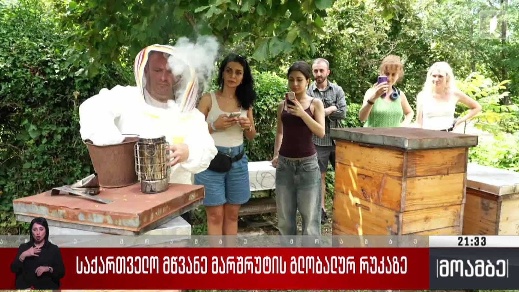 საქართველო მწვანე მარშრუტის გლობალურ რუკაზე