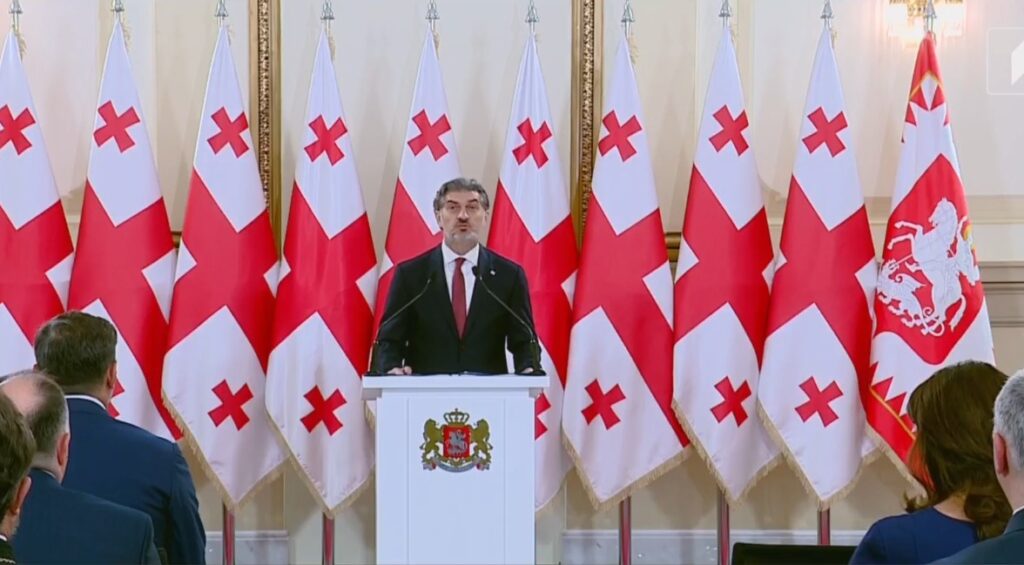 მიხეილ ყაველაშვილი - 30 წლის წინ კონსტიტუციის მიღებით ქართველმა ერმა განაახლა თავისუფალი, სუვერენული, დემოკრატიული და სამართლიანობის პრინციპებზე დამყარებული სახელმწიფოს შენება
