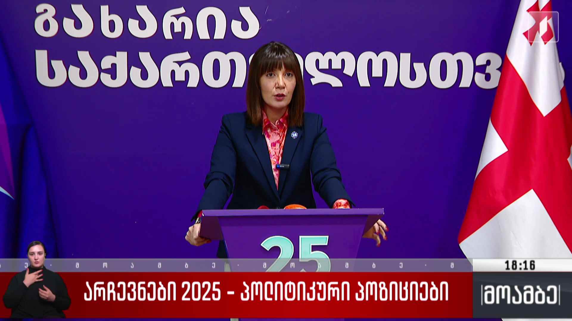 არჩევნები 2025 - პოლიტიკური პოზიციები