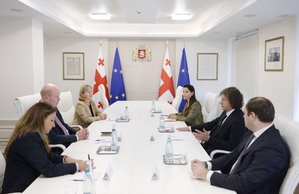 ირაკლი კობახიძე BP-ს რეგიონულ პრეზიდენტს შეხვდა