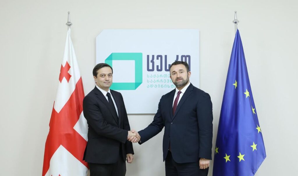 თვითმმართველობის არჩევნებთან დაკავშირებით გიორგი კალანდარიშვილი ლევან იოსელიანს შეხვდა
