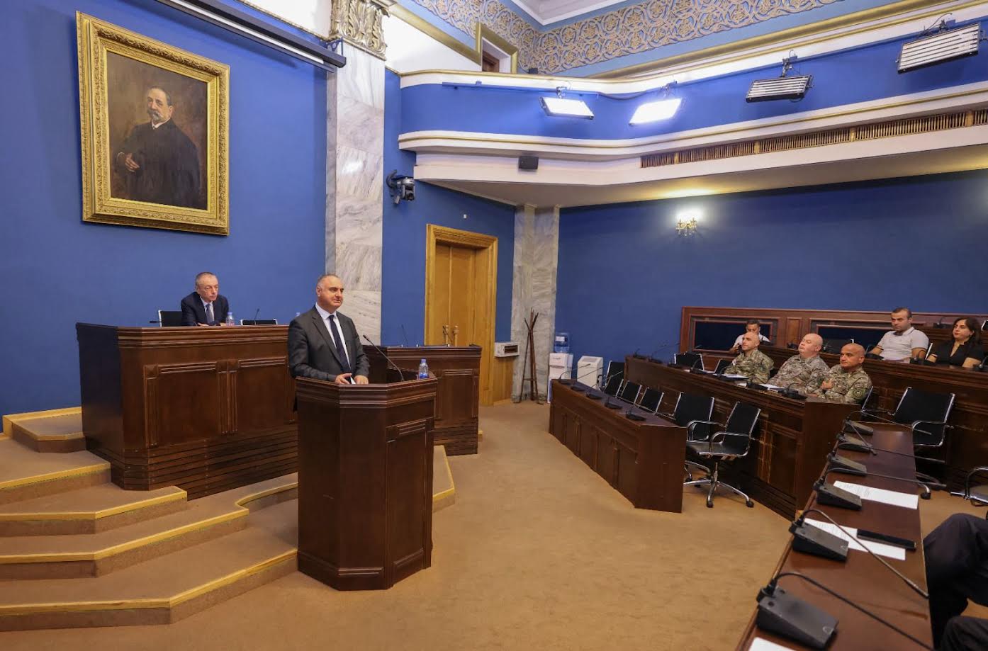 თავდაცვისა და უსაფრთხოების კომიტეტის სხდომაზე თავდაცვის მინისტრის მოადგილეს, გრიგოლ გიორგაძეს მოუსმინეს