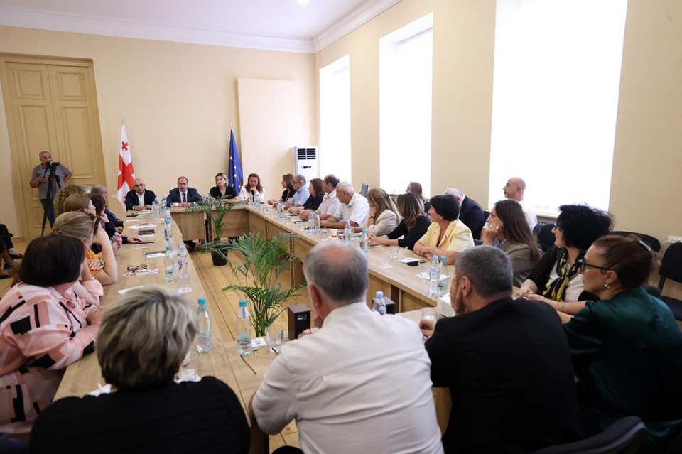 გივი მიქანაძის ხელმძღვანელობით, კოლეჯების დირექტორთა საბჭოს პირველი სხდომა გაიმართა