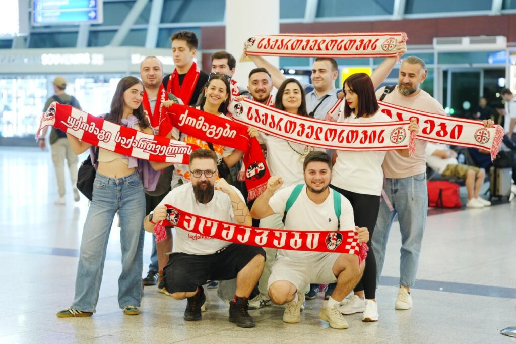 თბილისის საერთაშორისო აეროპორტიდან ევრობასკეტ 2025-ზე ეროვნული ნაკრების ქომაგებით სავსე სუბსიდირებული ჩარტერული რეისი შესრულდა