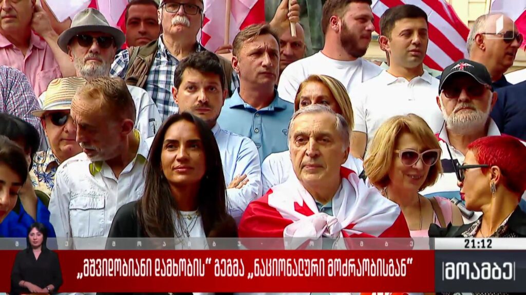 „მშვიდობიანი დამხობის“ გეგმა „ნაციონალური მოძრაობისგან“ 