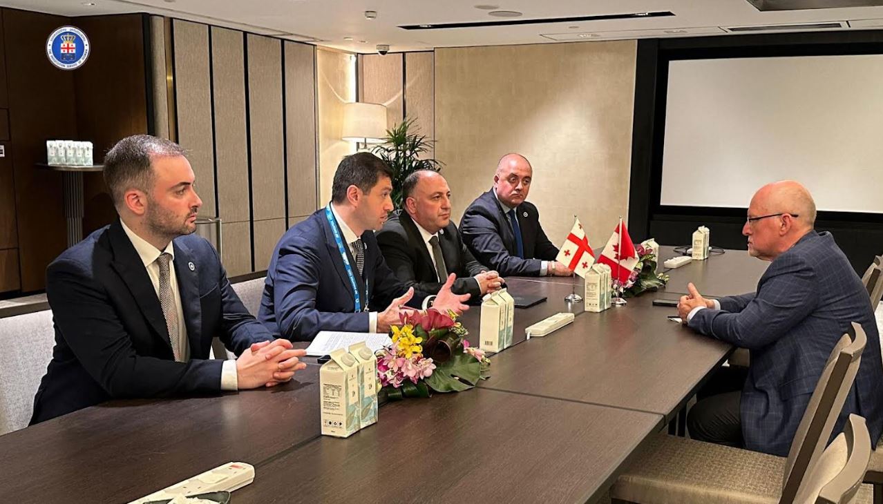 საქართველოს გენერალურმა პროკურორმა კანადის მთავარ პროკურორთან შეხვედრა გამართა
