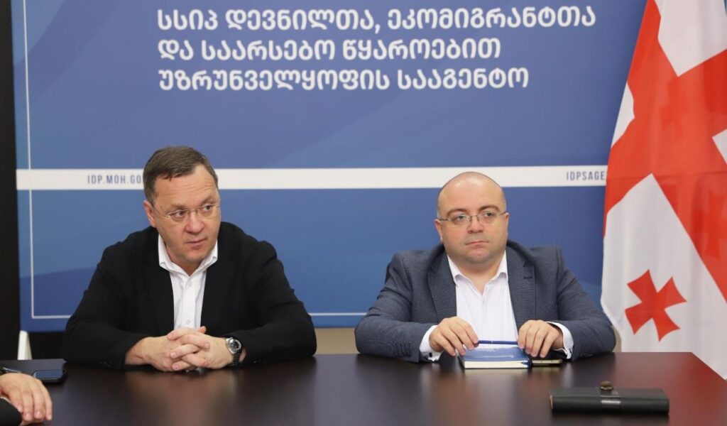 დევნილთა, ეკომიგრანტთა და საარსებო წყაროებით უზრუნველყოფის სააგენტოს დავით კაიკაციშვილი უხელმძღვანელებს