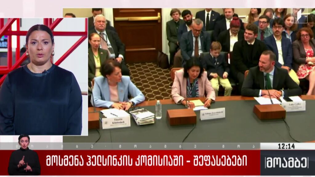 მოსმენა ჰელსინკის კომისიაში – შეფასებები