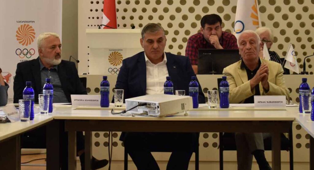 საქართველოს ეროვნულ ოლიმპიურ კომიტეტში აღმასკომის სხდომა გაიმართა #1TVSPORT