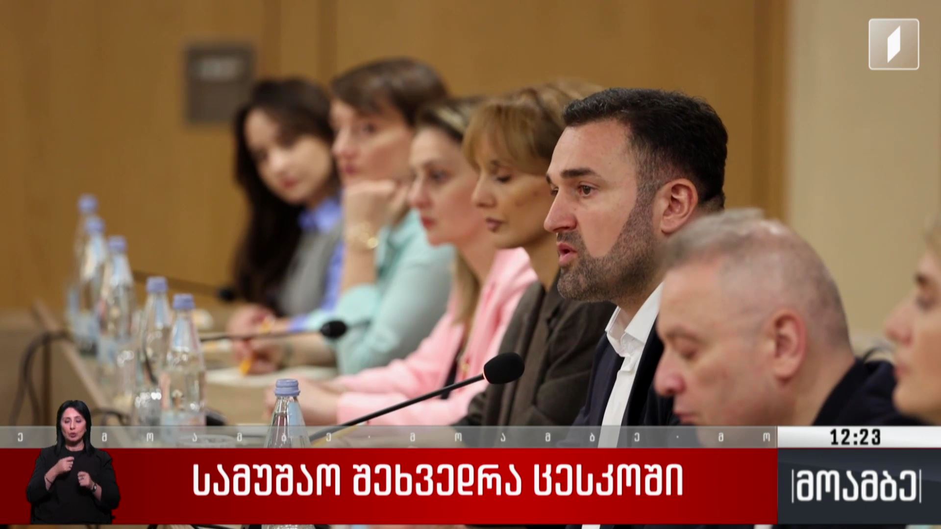 სამუშაო შეხვედრა ცესკო-ში