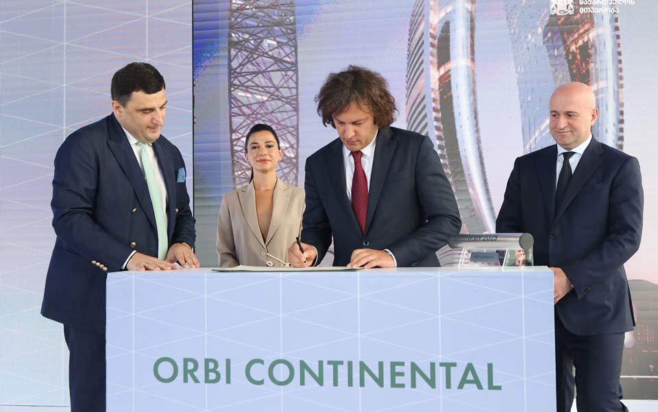 ბათუმში ახალი სასტუმრო კომპლექსის, ORBI Continental-ის მშენებლობა იწყება