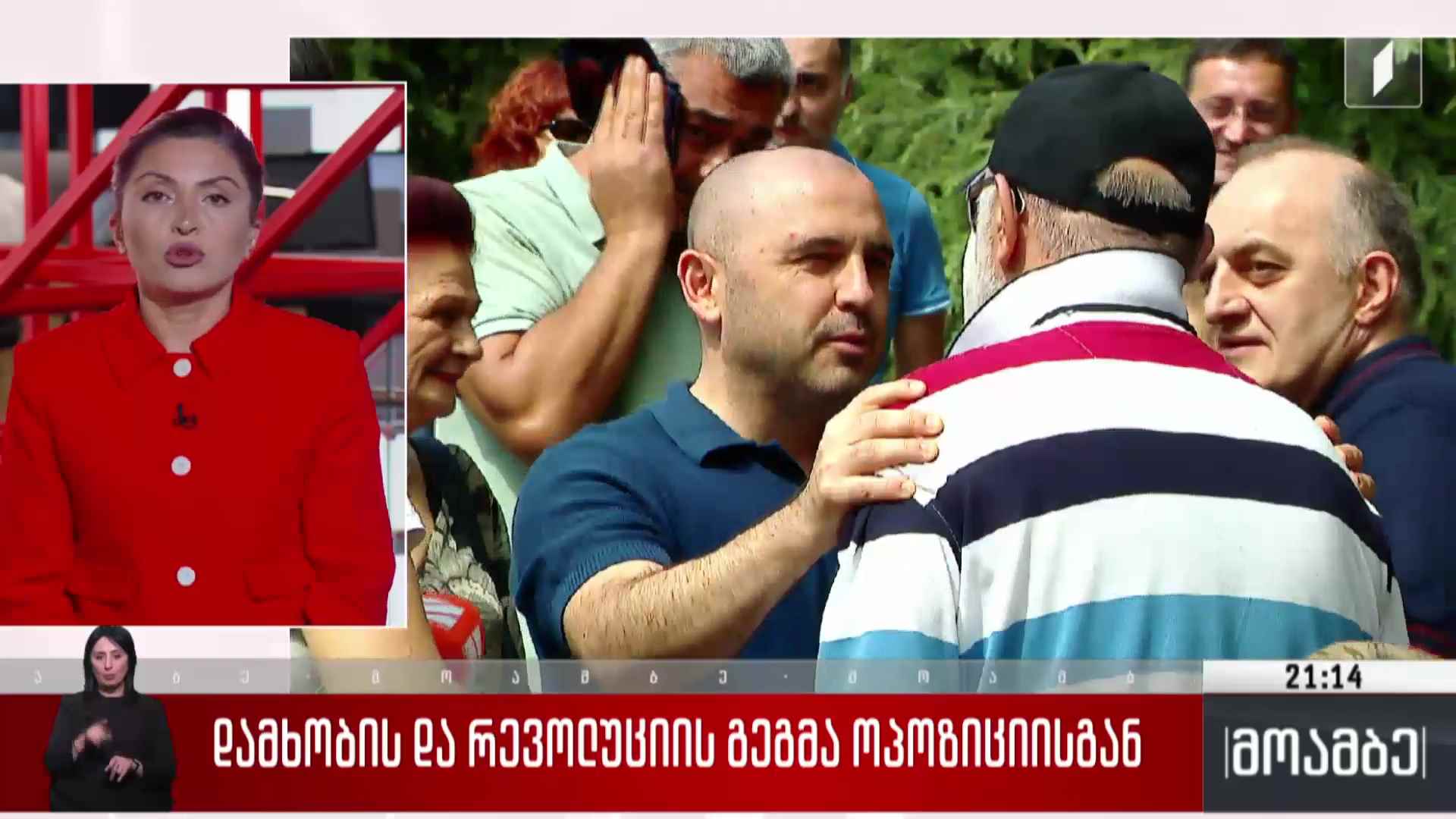 დამხობის და რევოლუციის გეგმა ოპოზიციისგან 