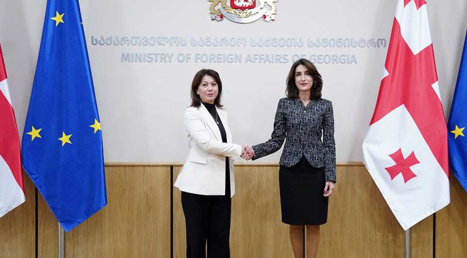 მაკა ბოჭორიშვილი უნგრეთის ელჩს შეხვდა