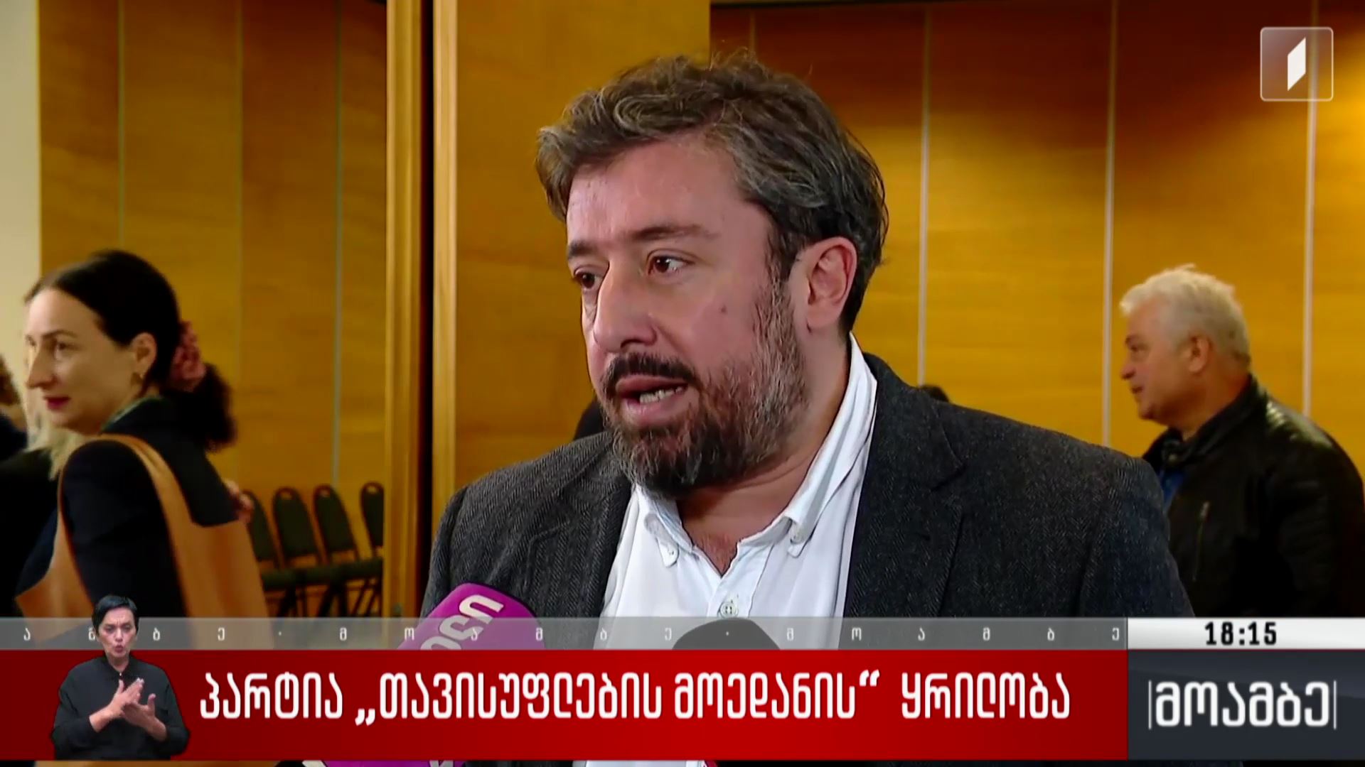 პარტია „თავისუფლების მოედნის“ ყრილობა