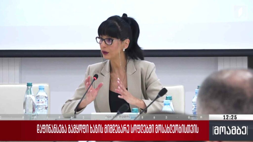 დაფინანსება გამყოფი ხაზის მიმდებარე სოფლებში
