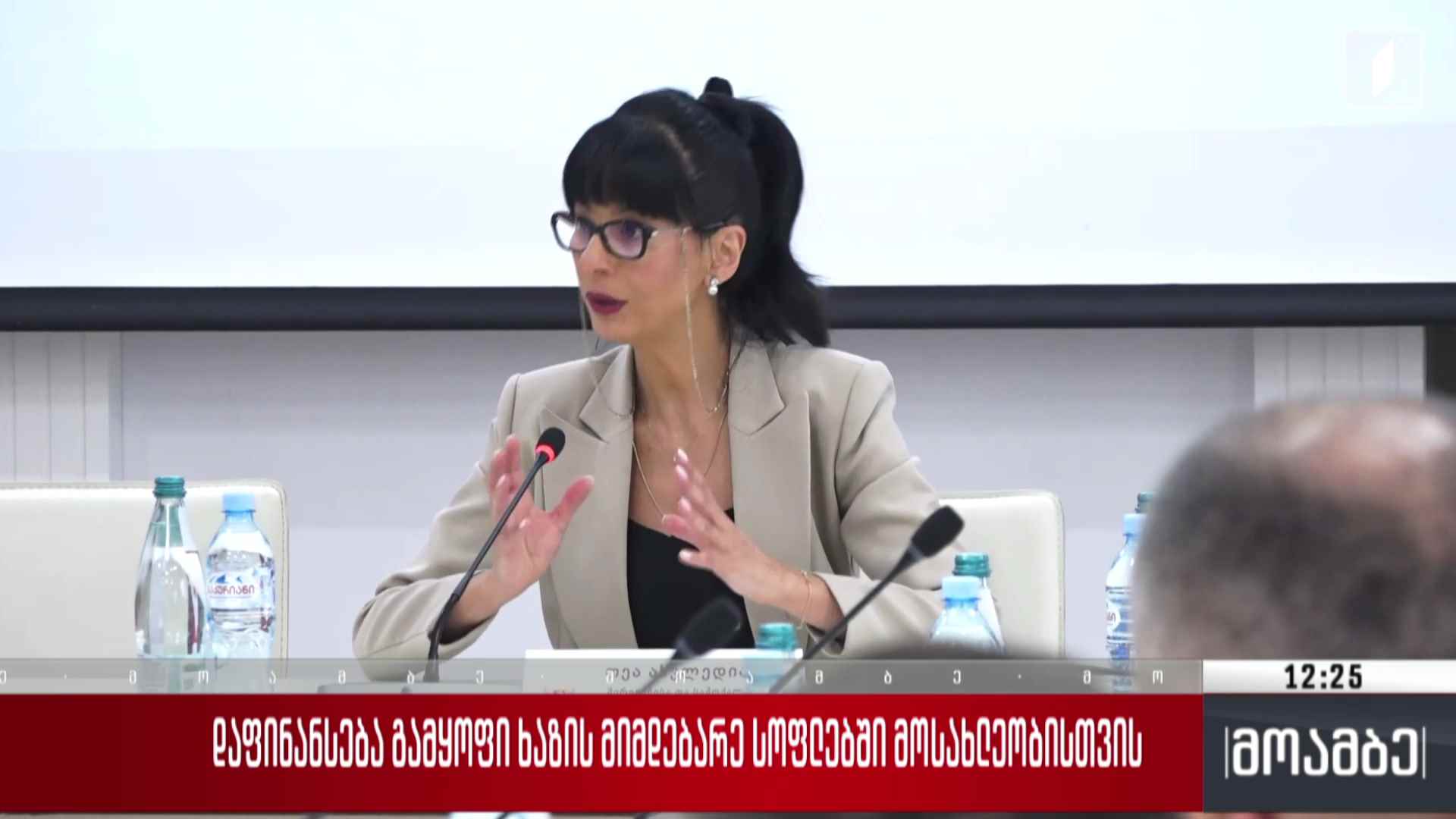 დაფინანსება გამყოფი ხაზის მიმდებარე სოფლებში