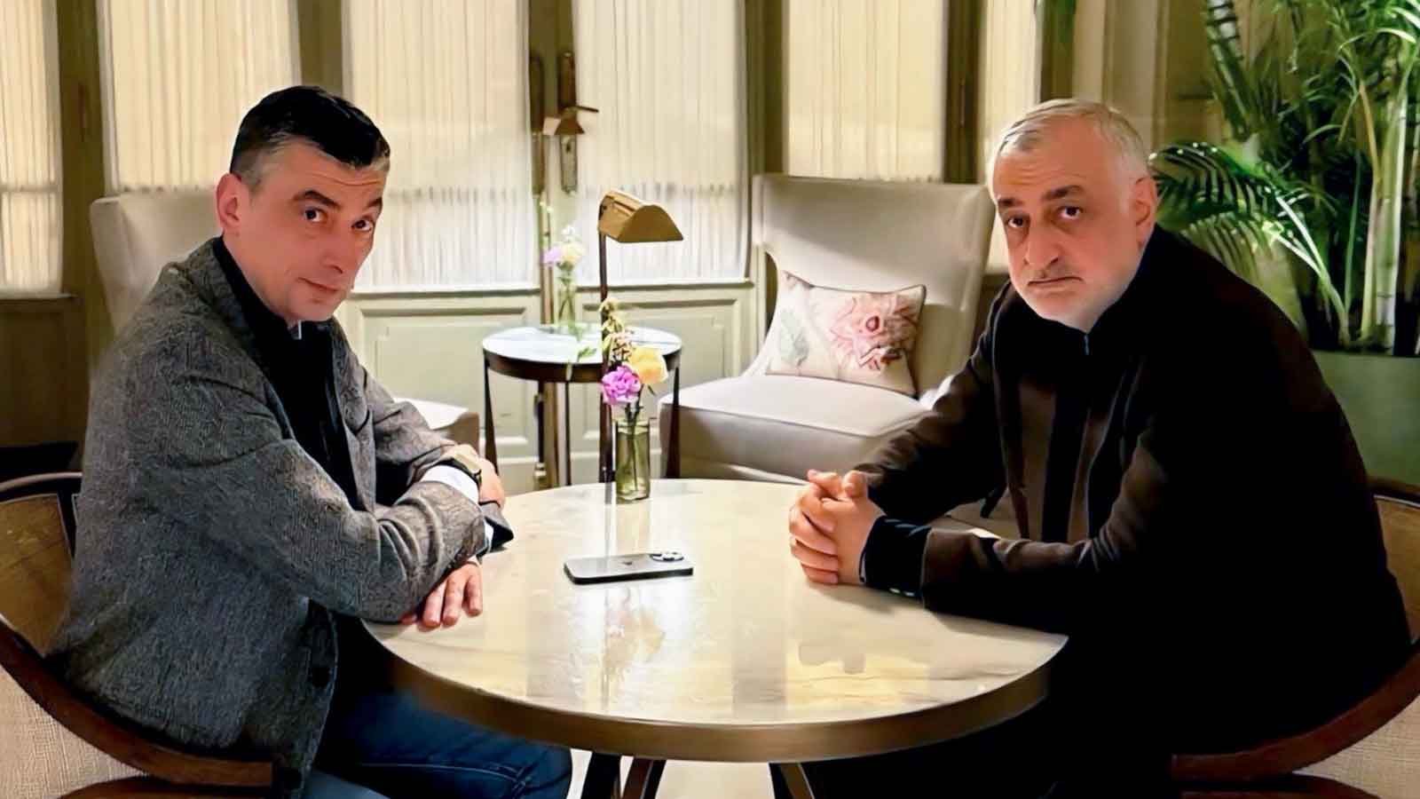 ხაზარაძე-გახარიას პარტიების თანამშრომლობა 