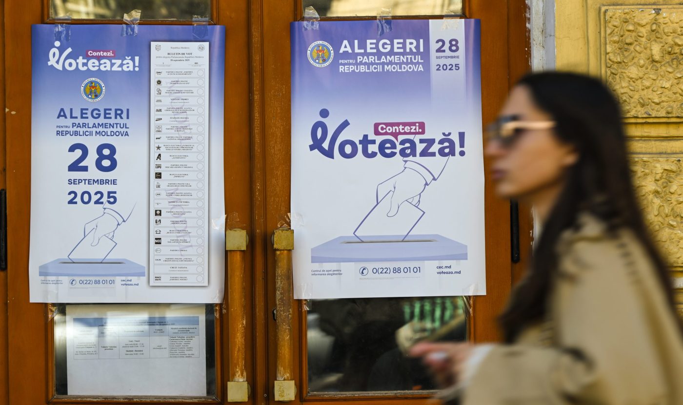 მოლდოვაში საპარლამენტო არჩევნები მიმდინარეობს