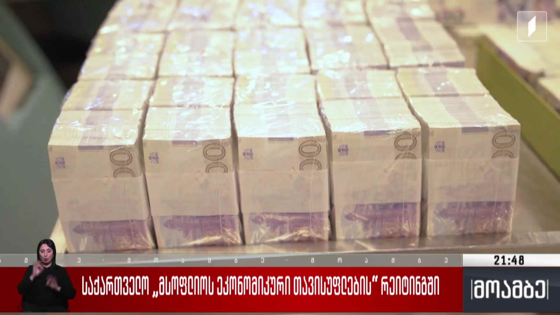 საქართველო „მსოფლიოს ეკონომიკური თავისუფლების“ რეიტინგში  