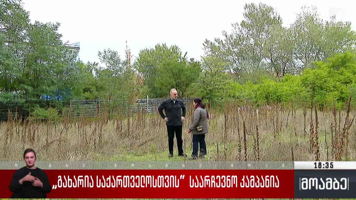 „გახარია საქართველოსთვის“ საარჩევნო კამპანია