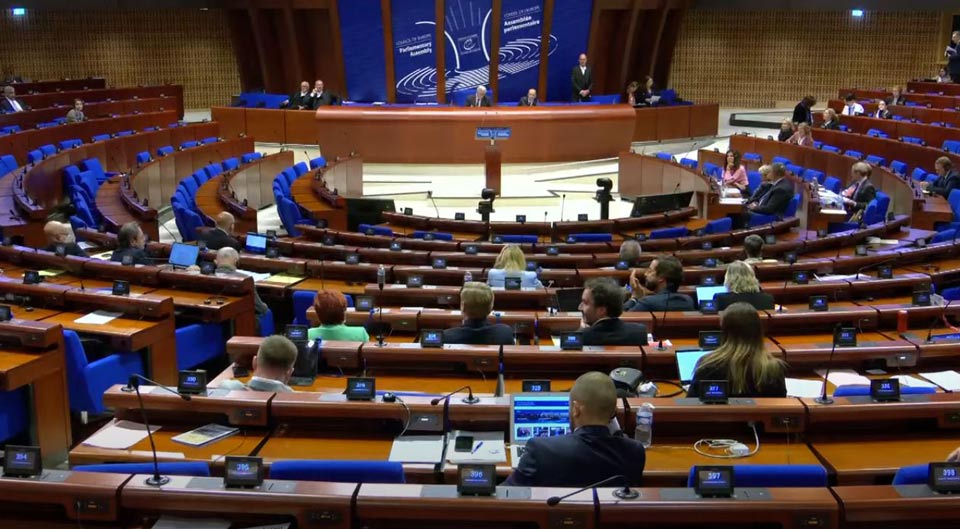 ევროპის საბჭოს საპარლამენტო ასამბლეამ საქართველოს შესახებ რეზოლუცია მიიღო