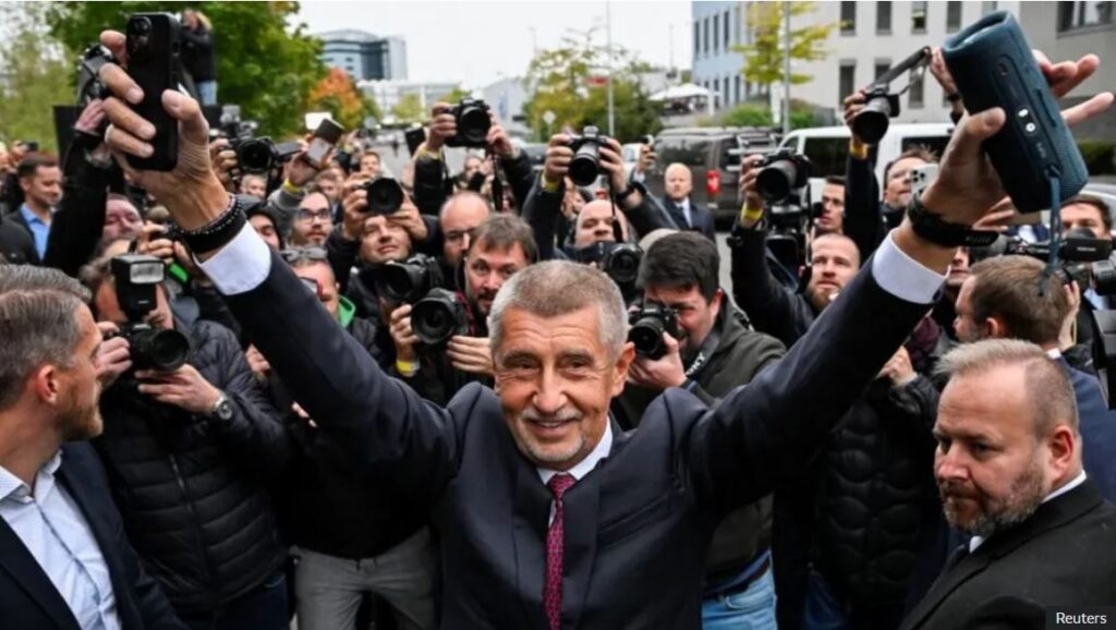 ჩეხეთის საპარლამენტო არჩევნებში მილიარდერმა ბიზნესმენმა, ყოფილმა პრემიერ-მინისტრმა ანდრეი ბაბიშმა გაიმარჯვა