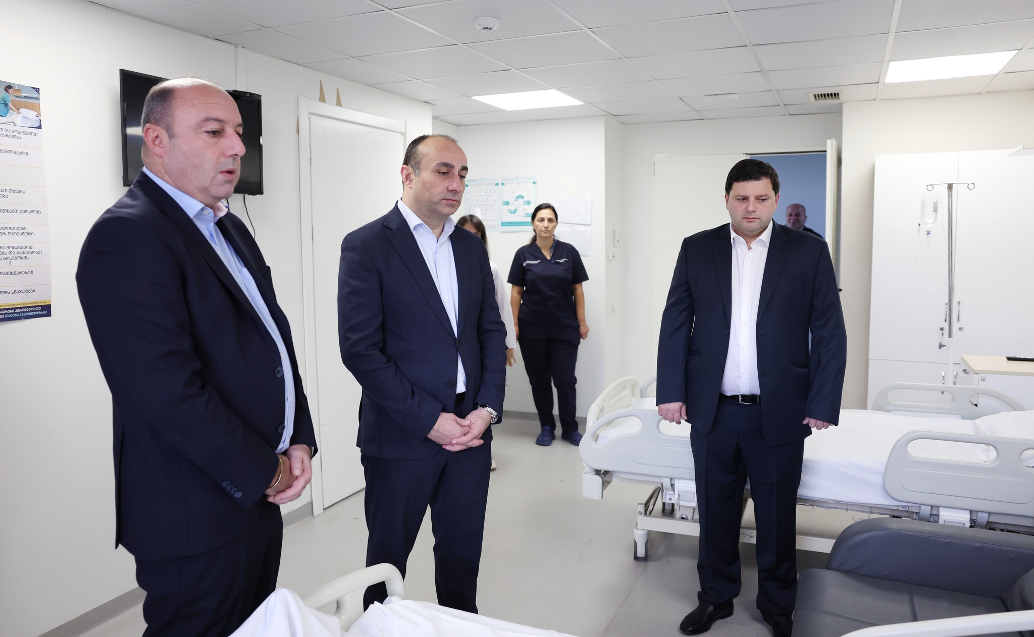 აქციაზე დაშავებულების ჯანმრთელობის მდგომარეობა