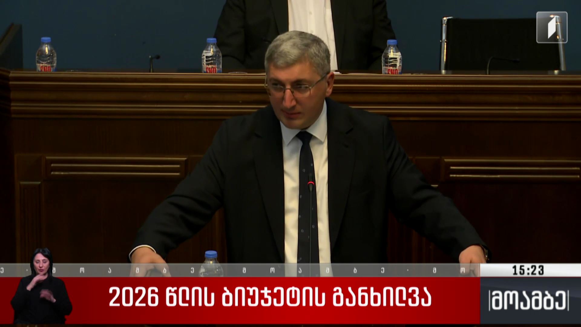 2026 წლის ბიუჯეტის განხილვა