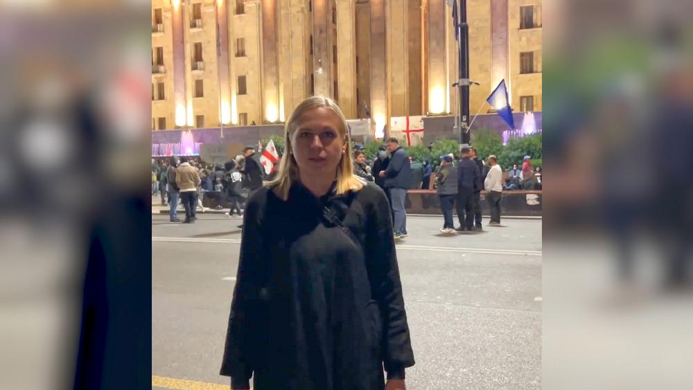 შსს-ს ინფორმაციით, ელინა ვალტონენი გზის უკანონო გადაკეტვისთვის დაჯარიმდა