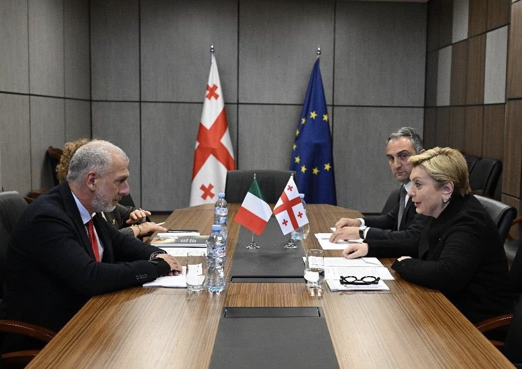 კულტურის მინისტრი თინათინ რუხაძე საქართველოში იტალიის რესპუბლიკის სრულუფლებიან ელჩს, მასიმილიანო დ’ანტუონოს შეხვდა