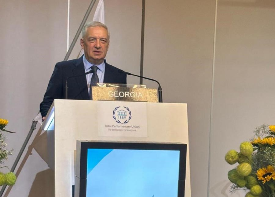 საქართველოს პარლამენტის დელეგაცია, გიორგი ვოლსკის ხელმძღვანელობით, საპარლამენტთაშორისო კავშირის 151-ე ასამბლეის მუშაობაში მონაწილეობს