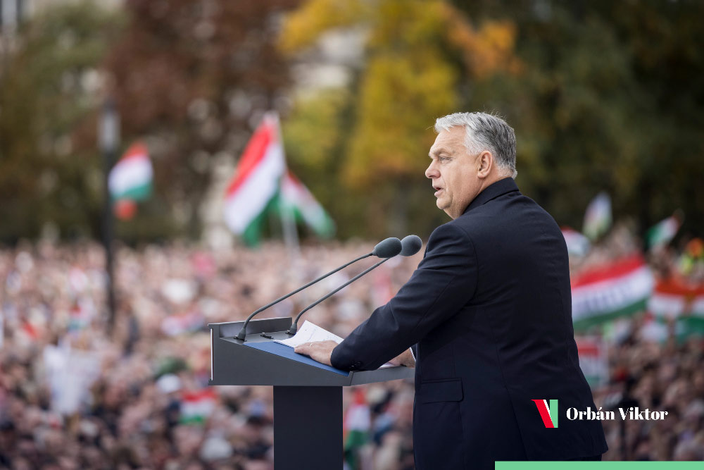 ვიქტორ ორბანი - ისინი, ვინც მხარს უჭერენ მთავრობის ცვლილებას, სინამდვილეში ომს უჭერენ მხარს