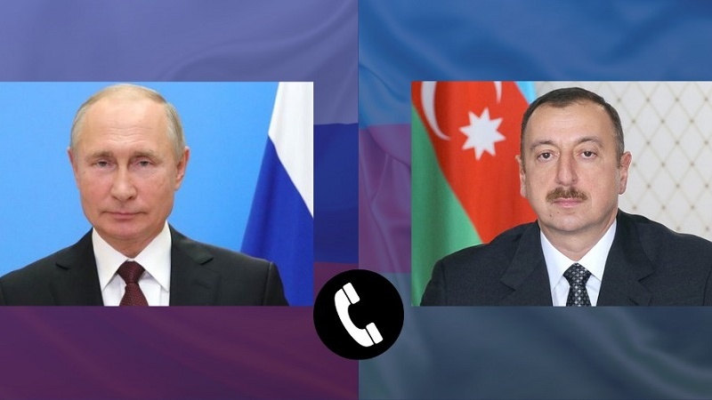 ვლადიმერ პუტინსა და ილჰამ ალიევს შორის სატელეფონო საუბარი გაიმართა