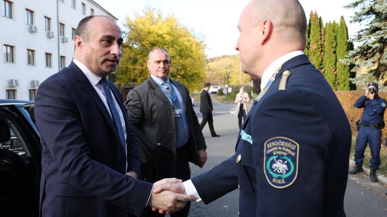 გეკა გელაძე უნგრეთის შინაგან საქმეთა სამინისტროს სტრუქტურულ ერთეულებს ეწვია