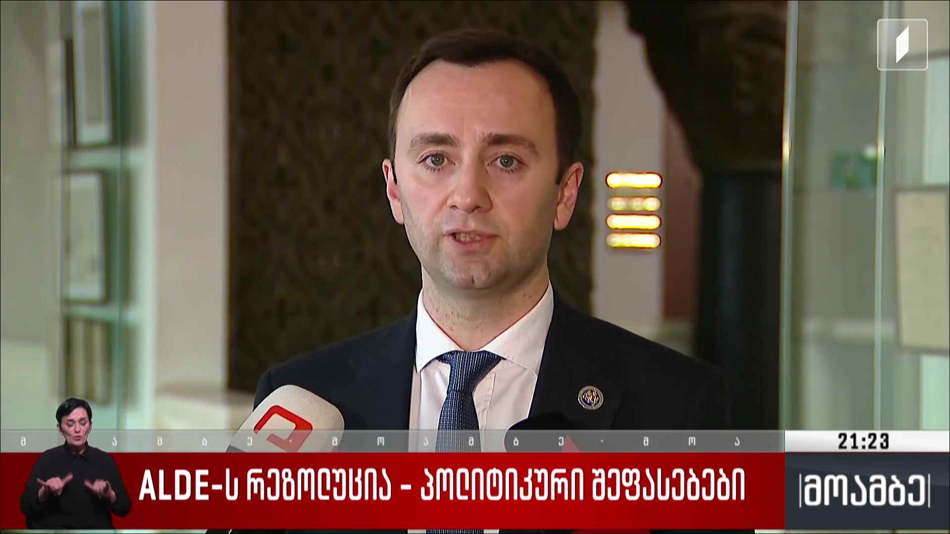 ALDE-ს რეზოლუცია - პოლიტიკური შეფასებები