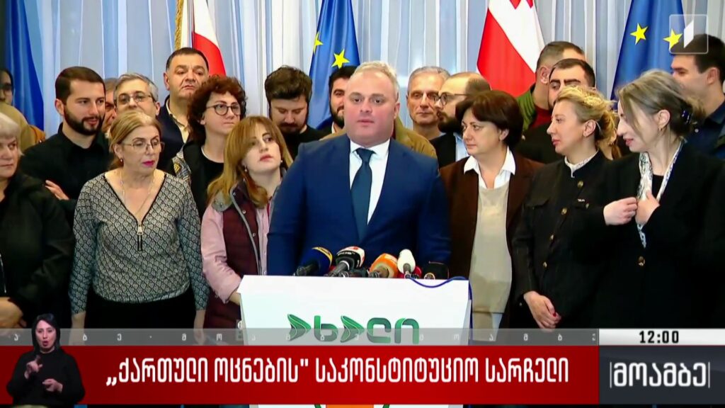 „ქართული ოცნების“ საკონსტიტუციო სარჩელი 