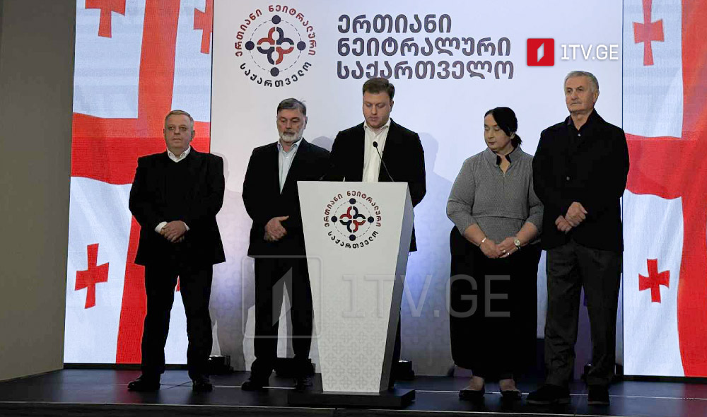 საზოგადოებრივი მოძრაობა „ერთიანი ნეიტრალური საქართველო“ პარტიად ჩამოყალიბდა