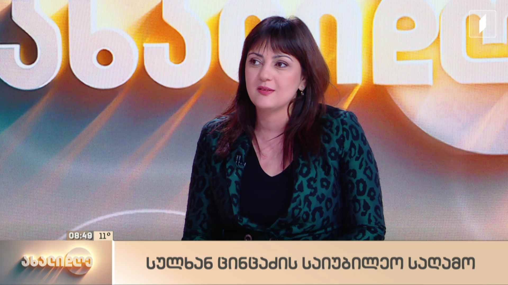 სულხან ცინცაძის საიუბილეო საღამო