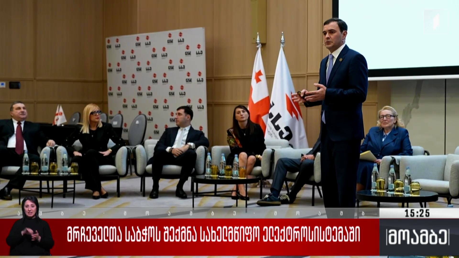 მრჩეველთა საბჭოს შექმნა სახელმწიფო ელექტროსისტემაში