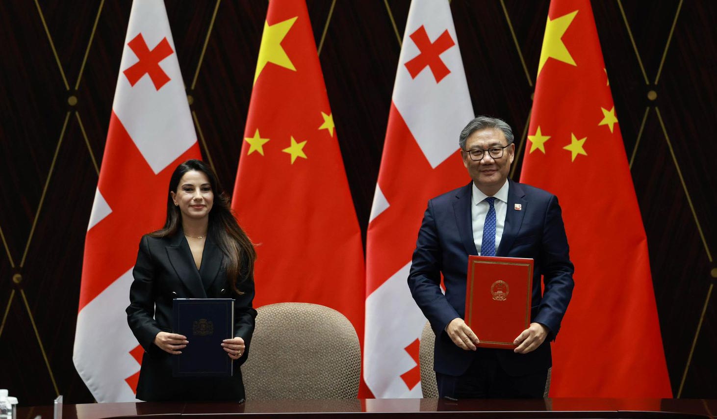 მარიამ ქვრივიშვილი - ჩინეთის მხარესთან გავაფორმეთ რამდენიმე უმნიშვნელოვანესი მემორანდუმი, რომელთა ფარგლებში ქვეყნებს შორის სავაჭრო-ეკონომიკური ურთიერთობები გამყარდება