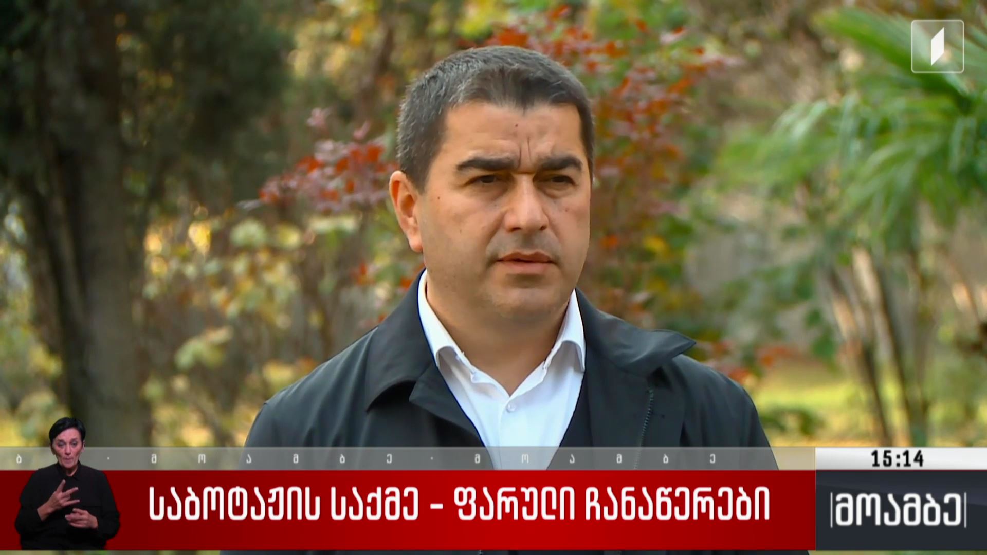 მედიაში გავრცელებულ ფარულ ჩანაწერს პარლამენტის თავმჯდომარე გამოეხმაურა