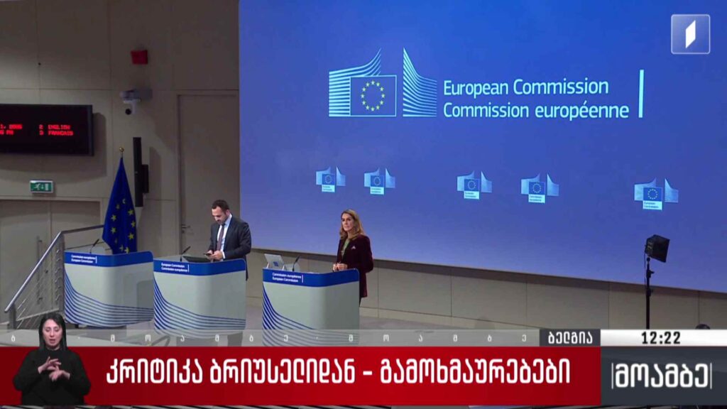 კრიტიკა ბრიუსელიდან – გამოხმაურებები