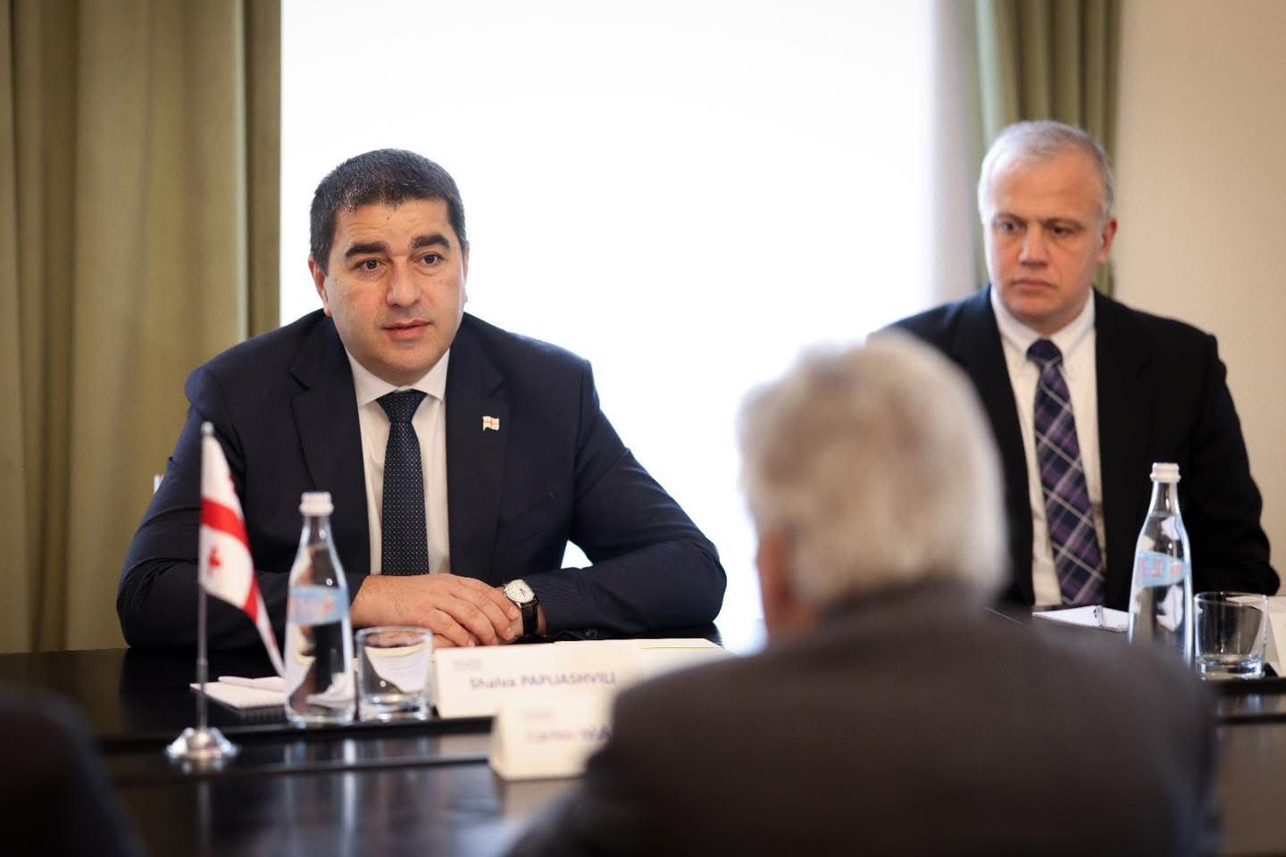 შალვა პაპუაშვილი საქართველოში ბრაზილიის ახლად დანიშნულ ელჩს შეხვდა