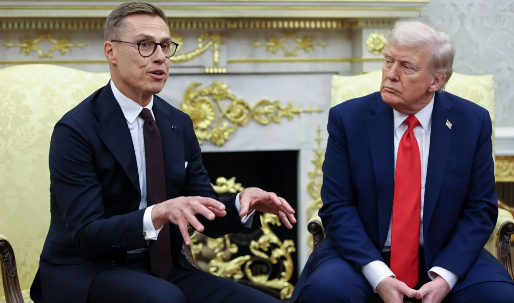 ალექსანდრ სტუბი შეერთებულ შტატებს მოუწოდებს, რუსეთის წინააღმდეგ ახალი სანქციები დააწესოს