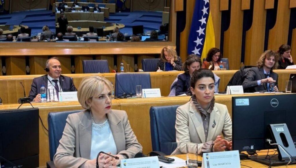 საქართველოს პარლამენტის ევროპასთან ინტეგრაციის კომიტეტის წევრებმა მონაწილეობა მიიღეს ევროკავშირის კანდიდატი ქვეყნების საპარლამენტო კონფერენციაში