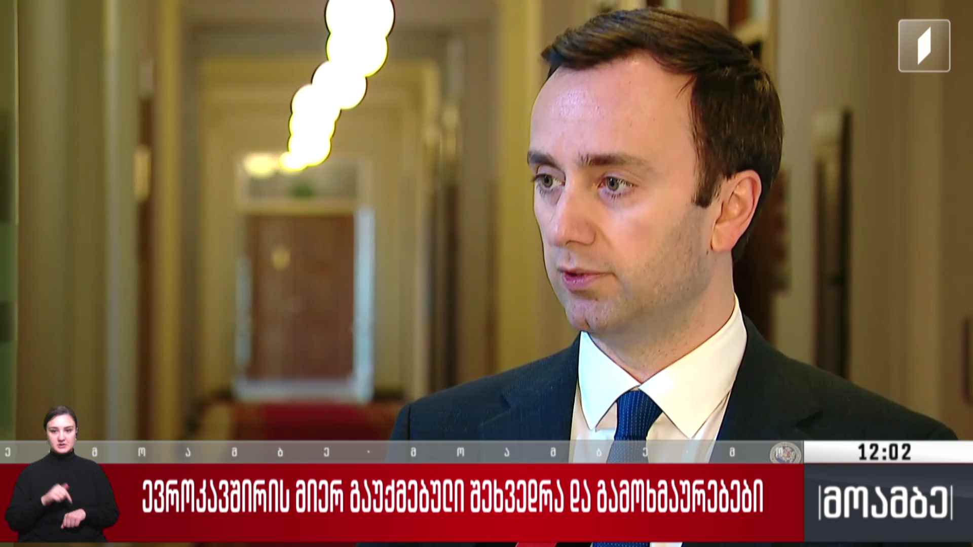ევროკავშირის მიერ გაუქმებული შეხვედრა - გამოხმაურებები