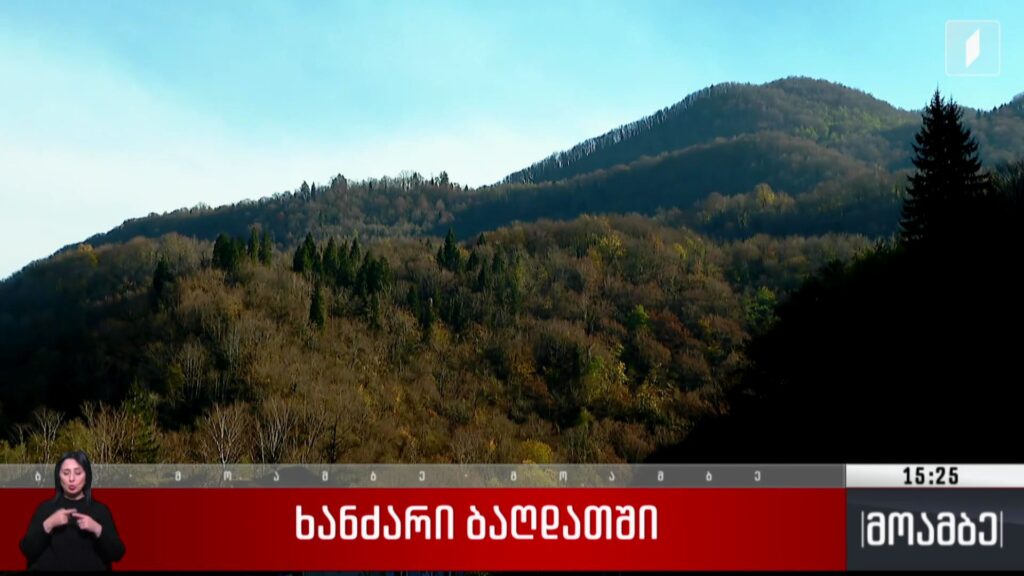 ხანძარი ბაღდათში